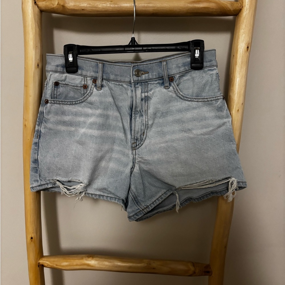 American Eagle Outfitters Light Blue Jean Shorts